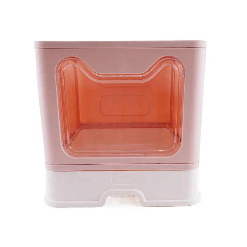 Wholesale Cat Clean Up Products Large Pet Cat Litter Pan Kitty Cat Toilet Box