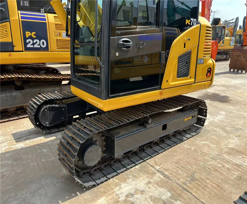 second hand used komatsu crawler excavator pc70 in good condition