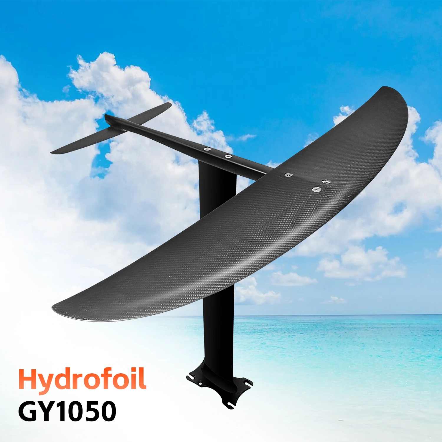 New hydrofoil 60-90 95-100cm mast wholesale sailing boat hydrofoil GY1050 wind sail Surf Wing Foil Board pump foiling Hydrofoil