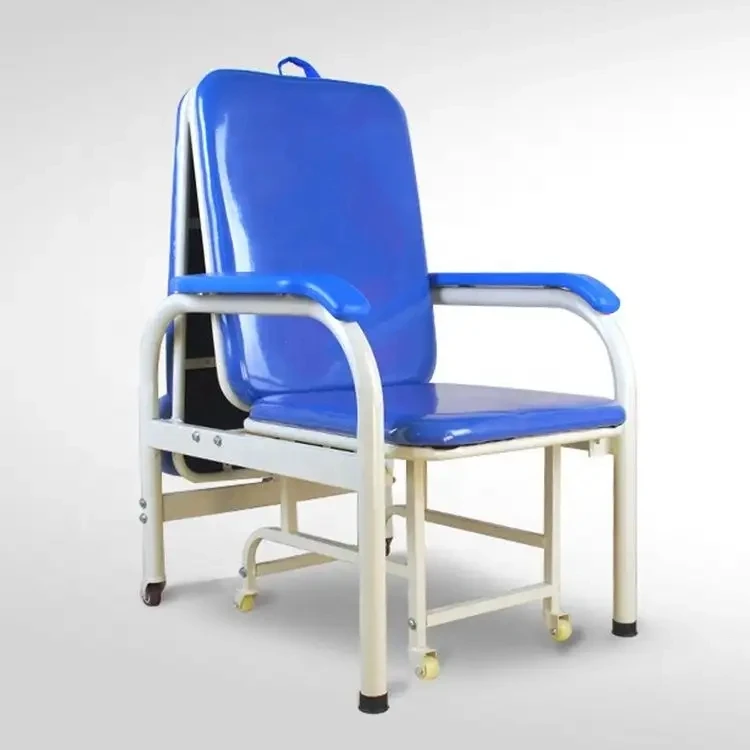 Hospital ward medical folding accompanying chair nap folding bed comfortable and durable infusion chair