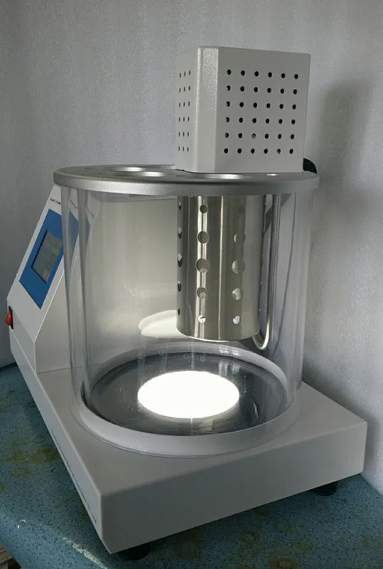 ASTM D-445 Kinemaic Viscosity Apparatus to Analyze Fuel Oil