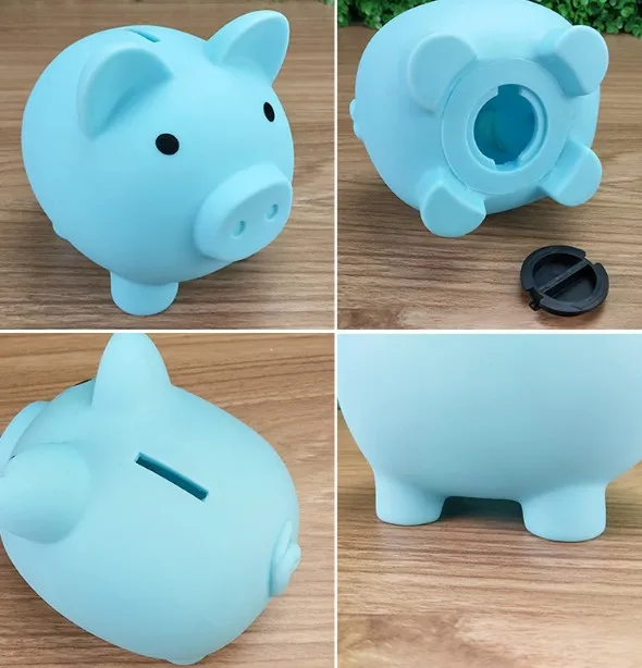 cute pig piggy bank Customized creative cartoon pig shape money saving box