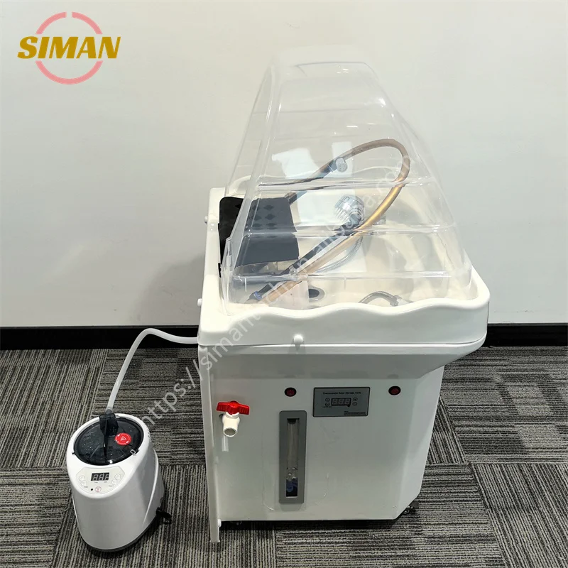 Siman Professional Beauty Salon Spa Portable Shampoo Basin Head Therapy Hair Washing For Wellness Institution Massage Parlor