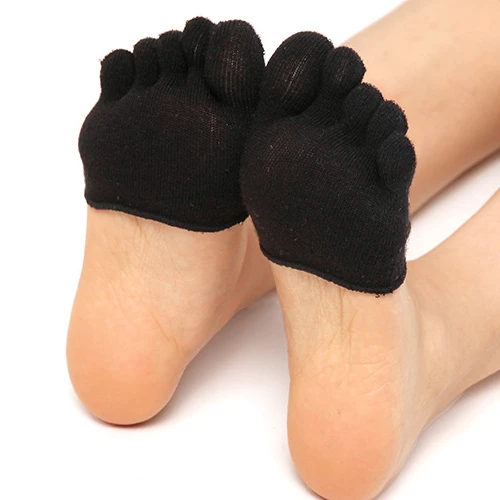 Оптовая продажа недорогие женские низкие носки с пятью носками для девочек расширяемый чехол