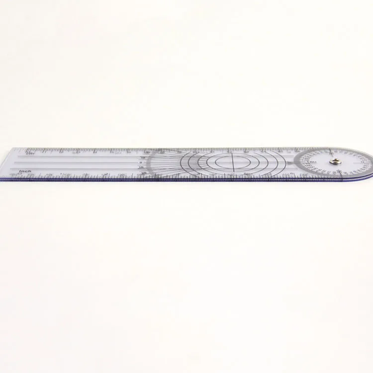 0-140 мм 360 градусов Гониометр медицинская угловая линейка для позвоночника инклинометр транспортир угломер измерительный инструмент