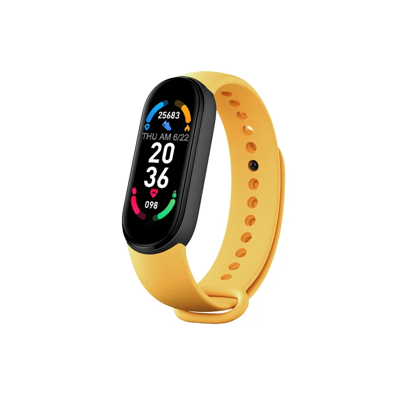 2021 NEW M6 Sport Wristband Fitness Tracker Smart Bracelet Heart Rate Blood Pressure Monitor band M5 smart