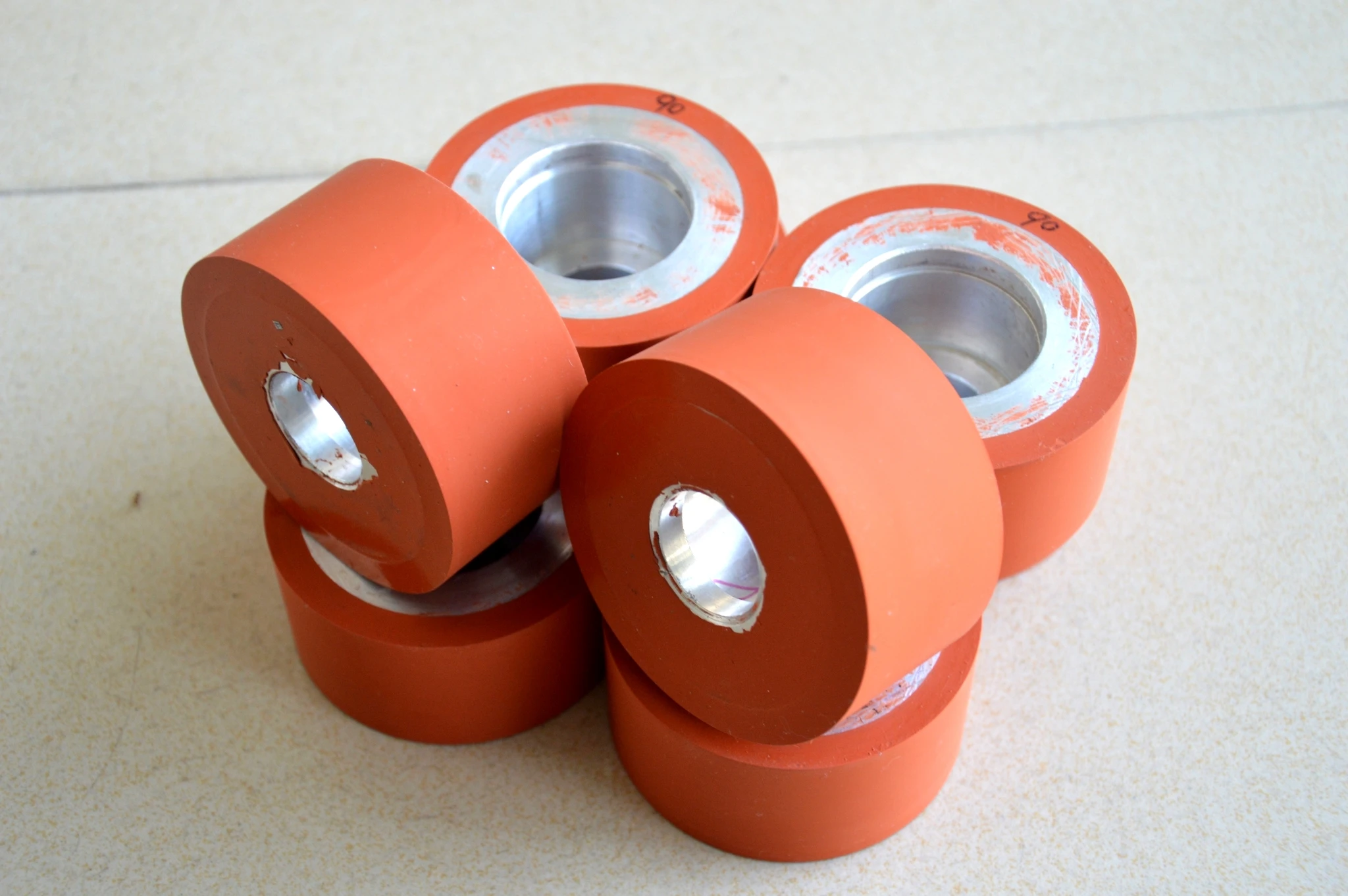 
best-selling Silicone lamination roller used for offset printing or press film machine 