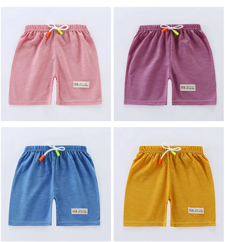 
Summer Breathable Beach Pantalones Corto De Verano Little Boys Shorts For Kids 