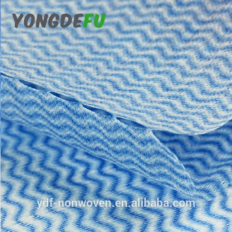 Factory super absorbent heavy duty spunlace non woven wipe perforated roll