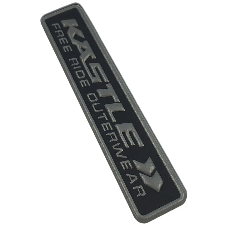 New Reflective Glitter Reversed Hook Loop Emblem Tactical Patches Letter Maker Soft Glow In The Dark Identification For Clothing