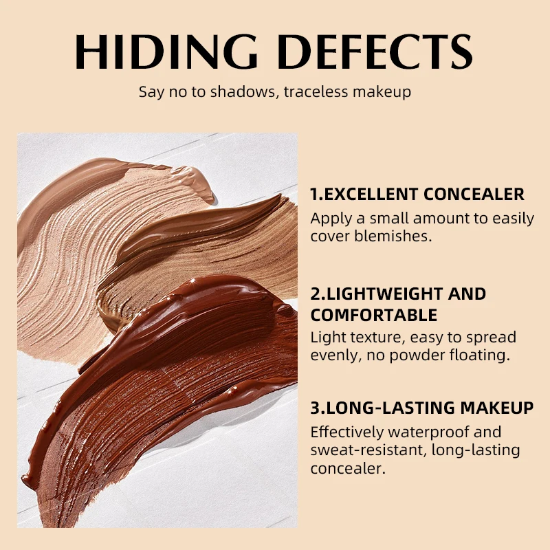 Concealer Palette Professional Male Makeup Concealer Thailand Best Face Makeup Concealer For Black Skin