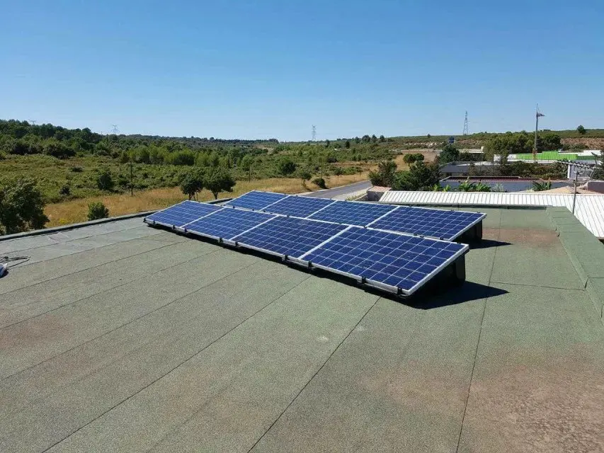 Solar Panel Photovoltaic UV Resistant PP Plastic Bucket Ballasted System Ground Mounting