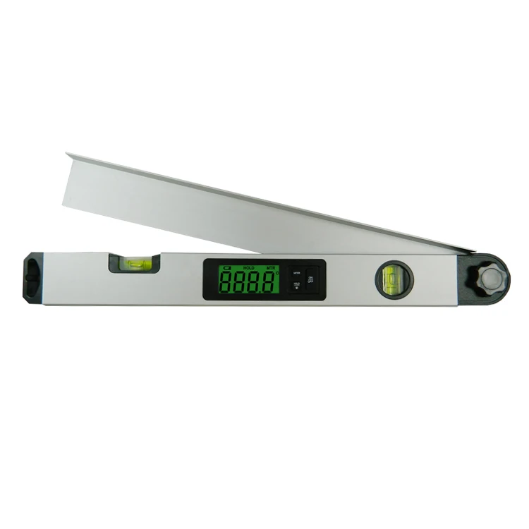 18 Inch LCD Display High Precision Aluminum Adjustable Angle Ruler Meter, Digital Angel Finder