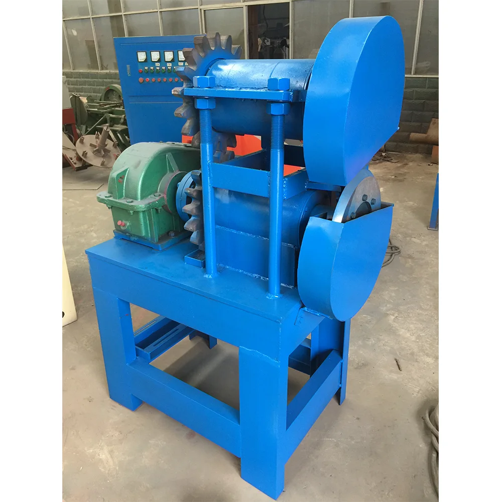 Factory price waste tire crushing machine tire recycling strip cutter to rubber strip