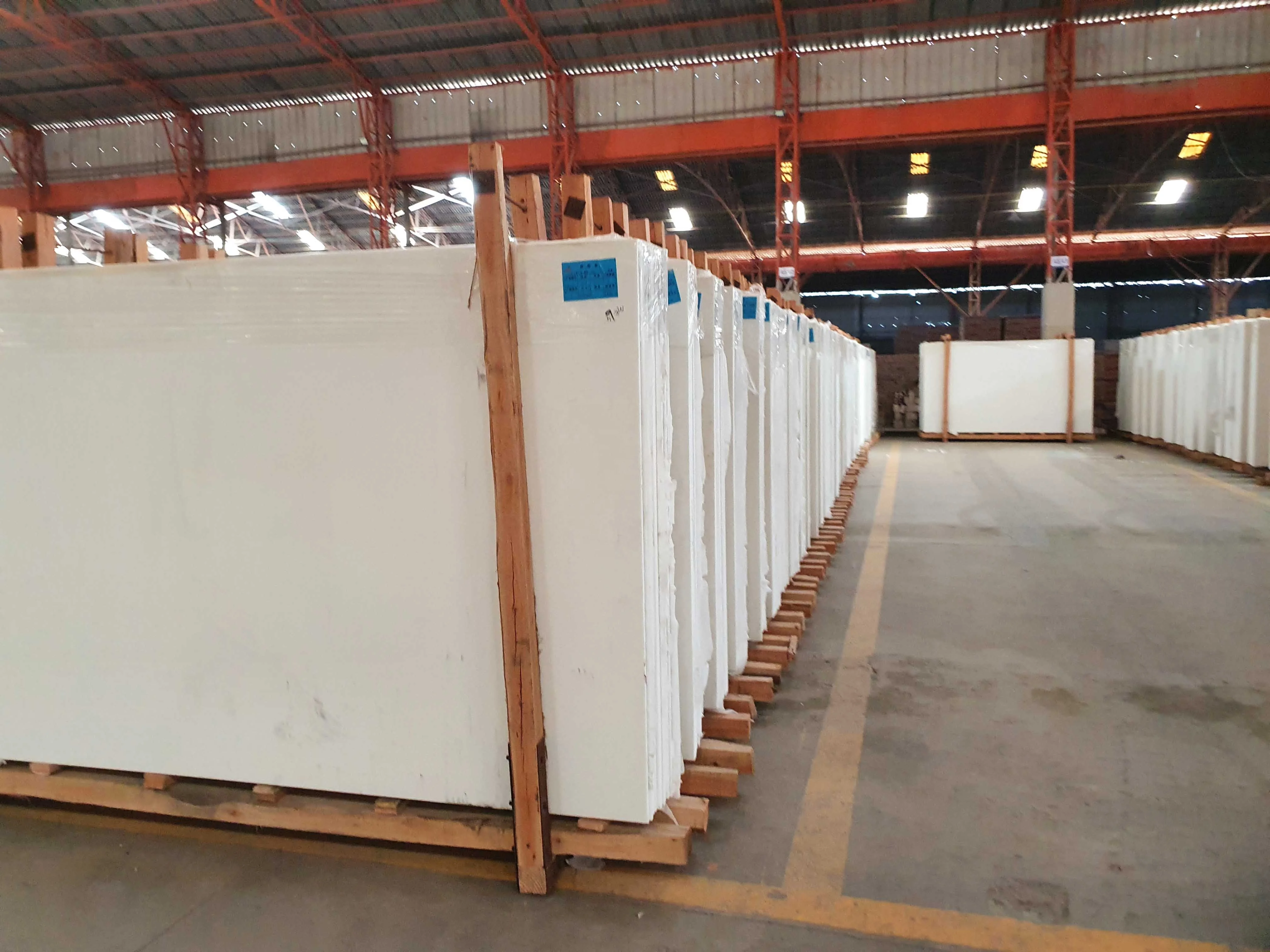BOTON STONE Nano Artificial Stone Glass Marble White Nano Marble for Staircase