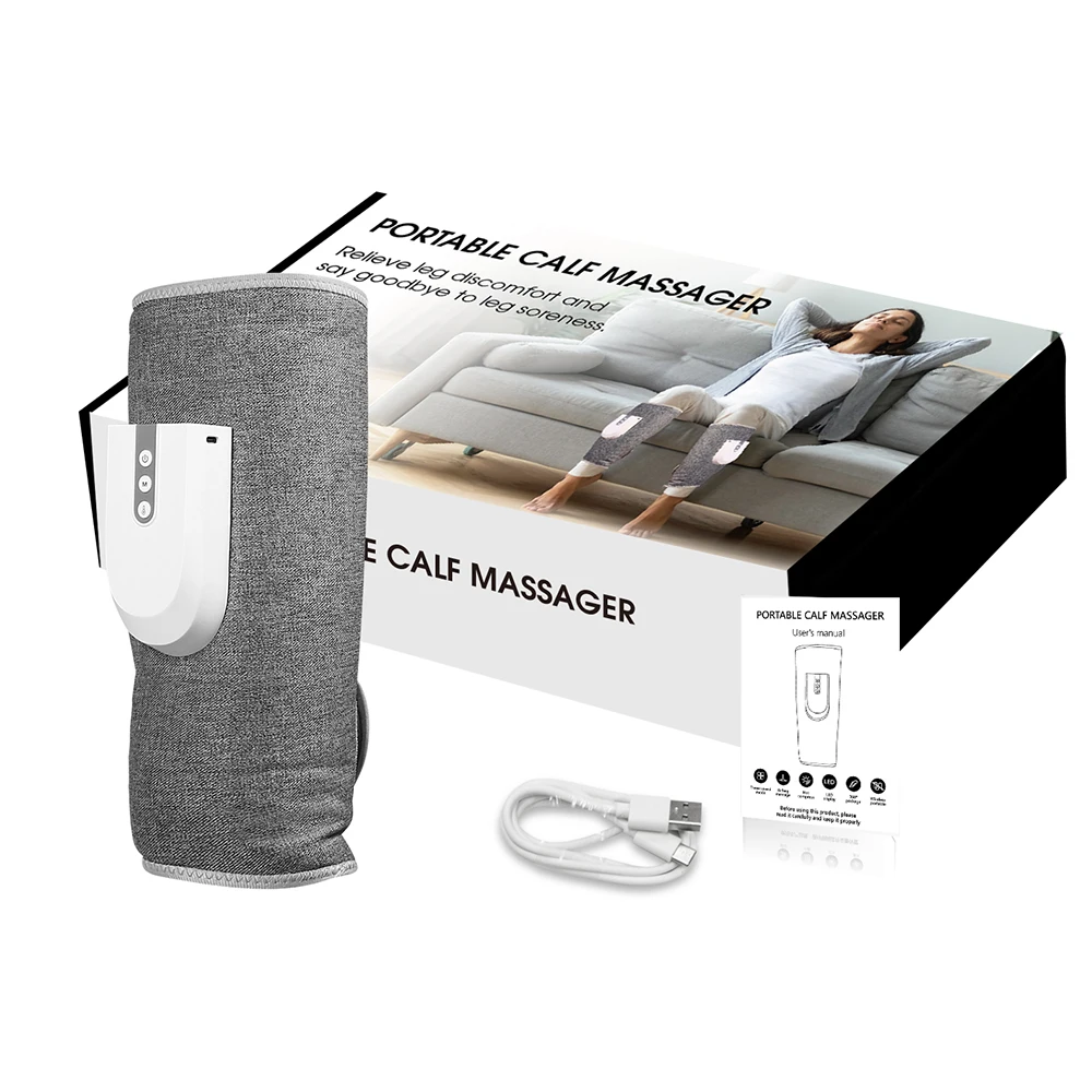 pressotherapy leg heat leg massage machine vibration muscle roller home circulation and relaxation air compression Leg massager