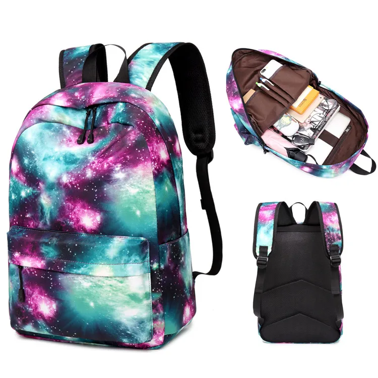 Модный школьный Star зеленое экологически чистое студент, детский рюкзак для школы, детские школьные сумки для девочек