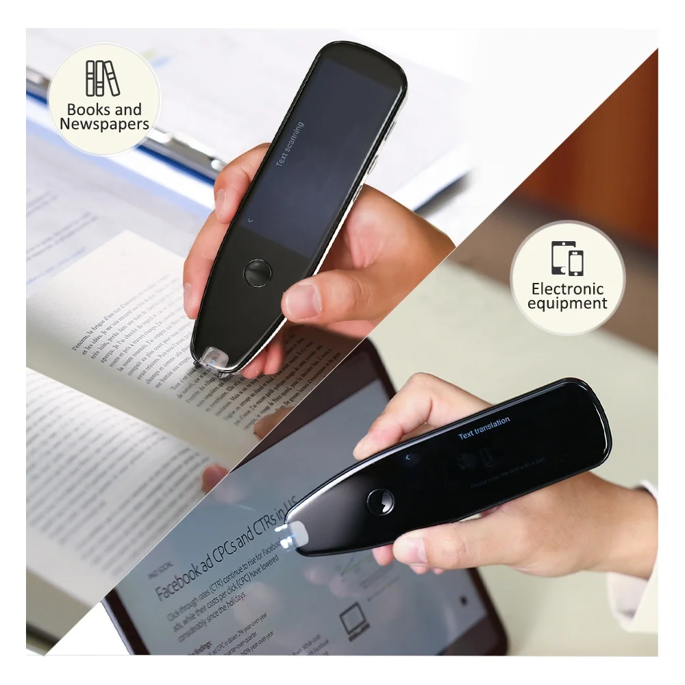High Quality Interpretation Smart Talking Pen Online Real Time Digital OCR Scanning Pen X5 AI Voice Language Translator for Kids