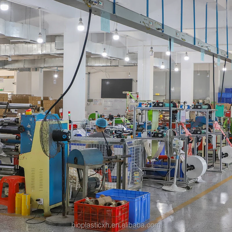 Ecofriendly packaging pla pbat t-shirt compostable biodegradable shopping bags wholesale