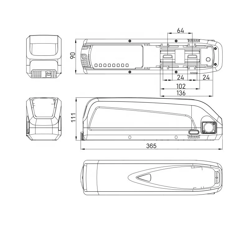USA Stock Dropshipping 3-5 Days Arrival Lithium ion 500W 750W 1000W Electric Bicycle E Bike 13Ah 48V Ebike Battery