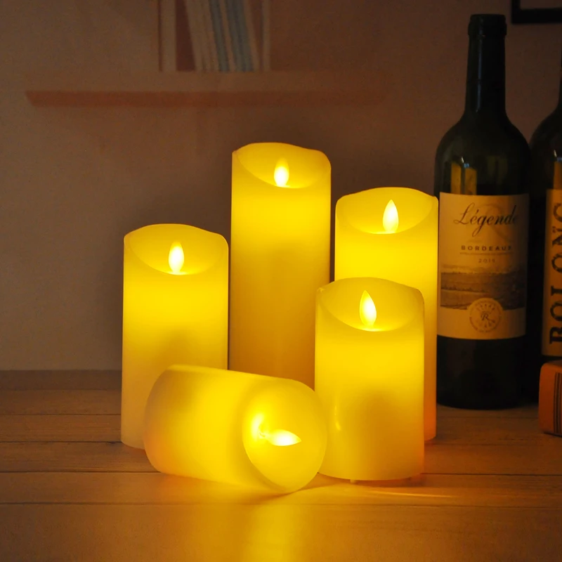 New Design Mini Smart  Electric Led Candle With Remote Control For Home Decoration Flameless Candles