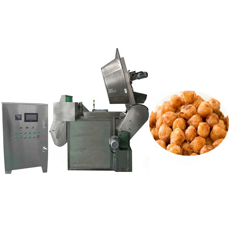 Industrial Automatic Potato Chips Peanut Batch Fryer Machine Frying Machine