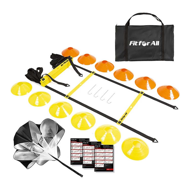 Wholesale Durable Sport Exercise Workout Training Agility Ladder Set with Carry Bag