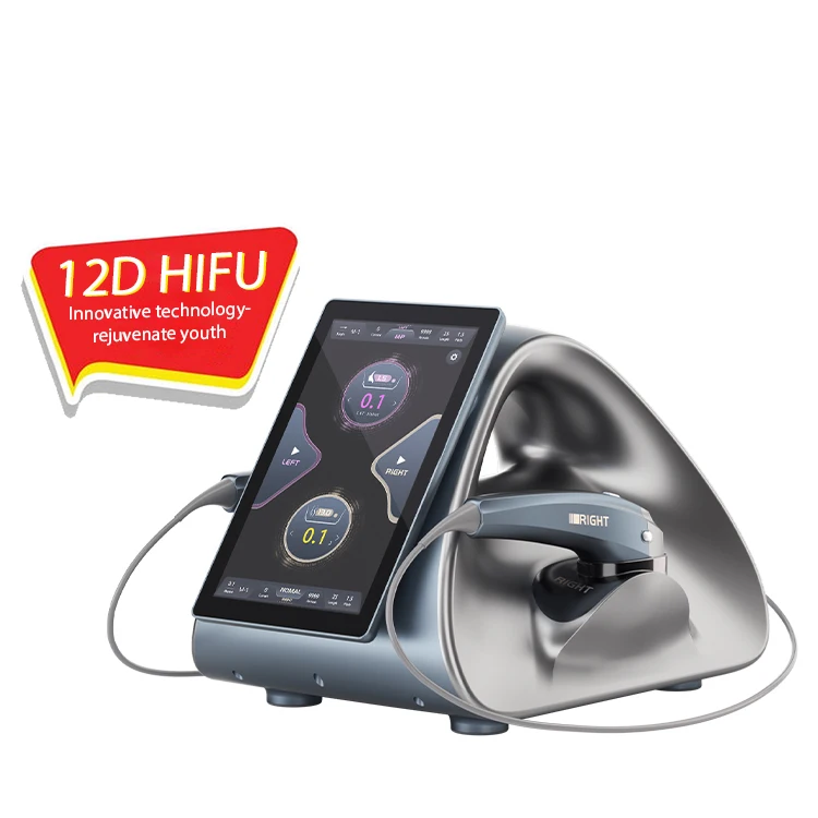 New Arrival 13.3 Inch Hd Smart Screen Max 12d Hifu Machine 1280w Hifu 12 D Facial And Body Hifu 12d With 7 Cartridges For Sale