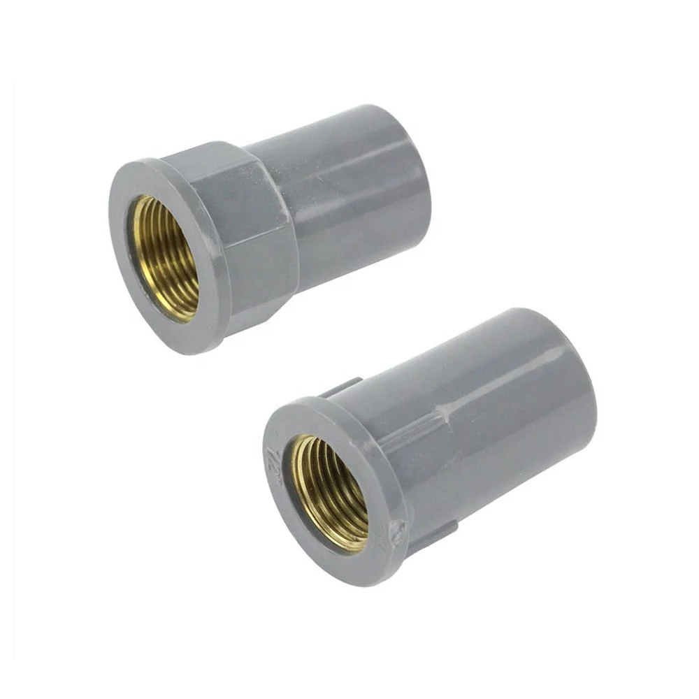 pvc connectors internal thread pipe fitting plastic pp compression fitting