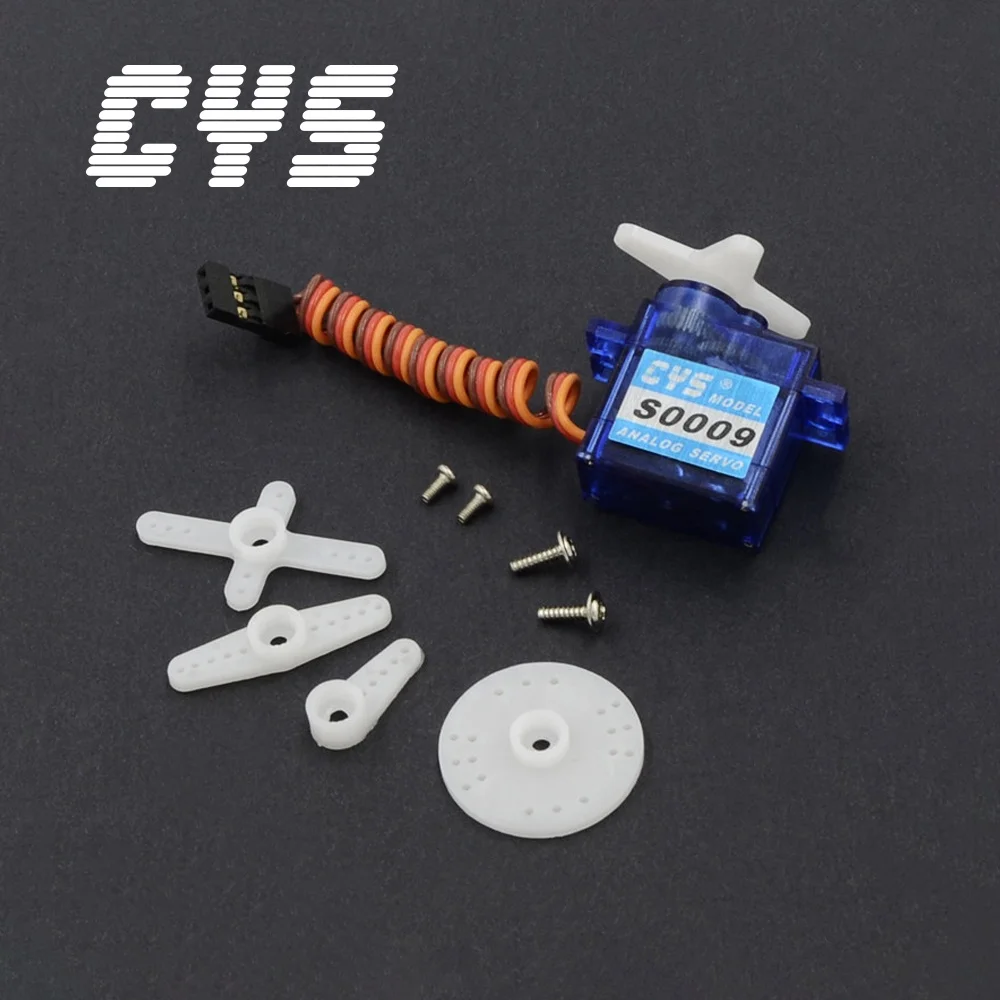 High Performance 9g Mini Micro Servo Metal Gear Iron Coreless RC Helicopter Aircraft Car Quadcopter Made Durable Plastic
