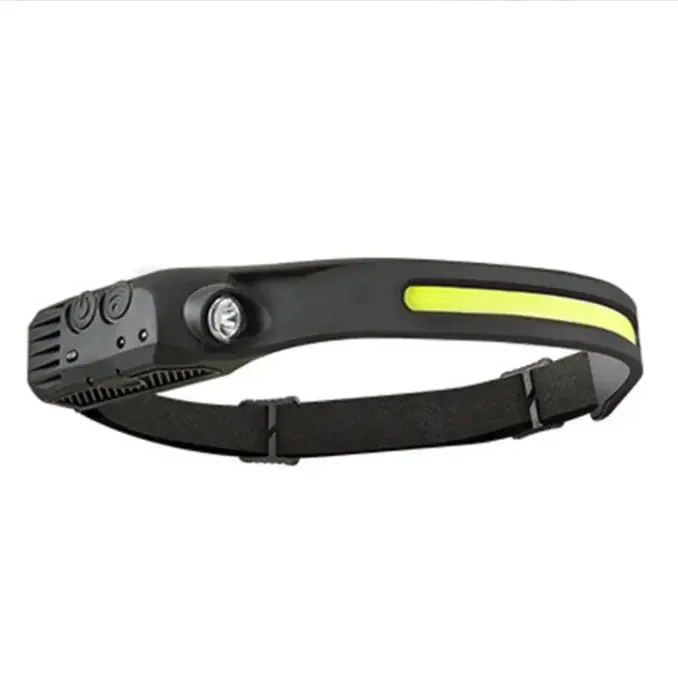 Mini multi-functional sensing led Headlamp Rechargeable COB Outdoor portable floodlight working bike Bicycle lamp