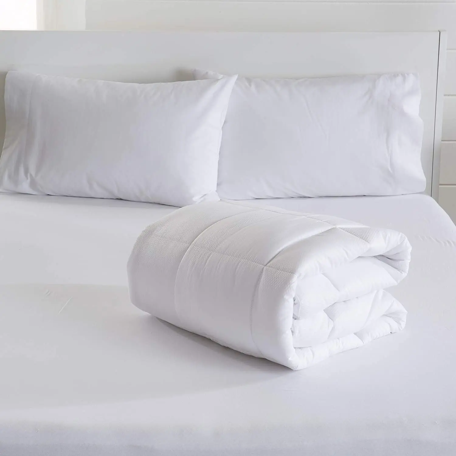 Фабричный силиконизированный матрас из микрофибры 800 г/м2, Кровать queen king