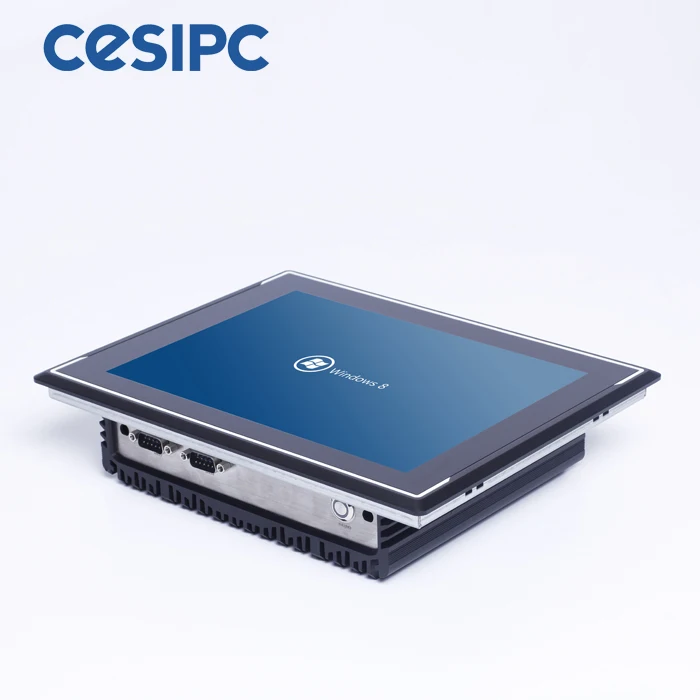 12 inch IP65 waterproof industrial computers with panel mount