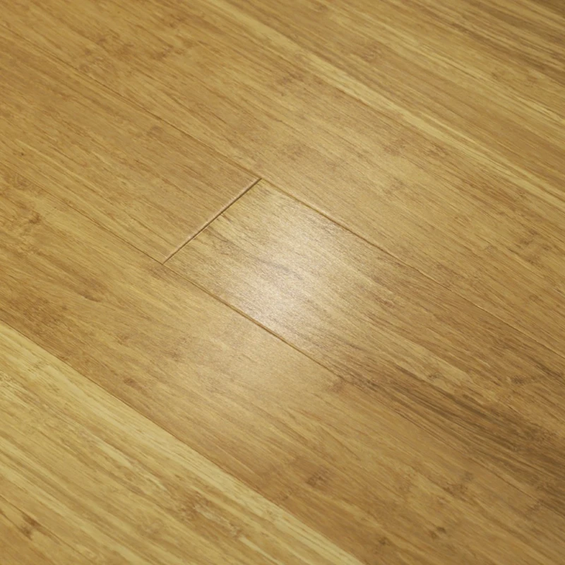 Inexpensive durable carbonized strand woven bamboo parquet