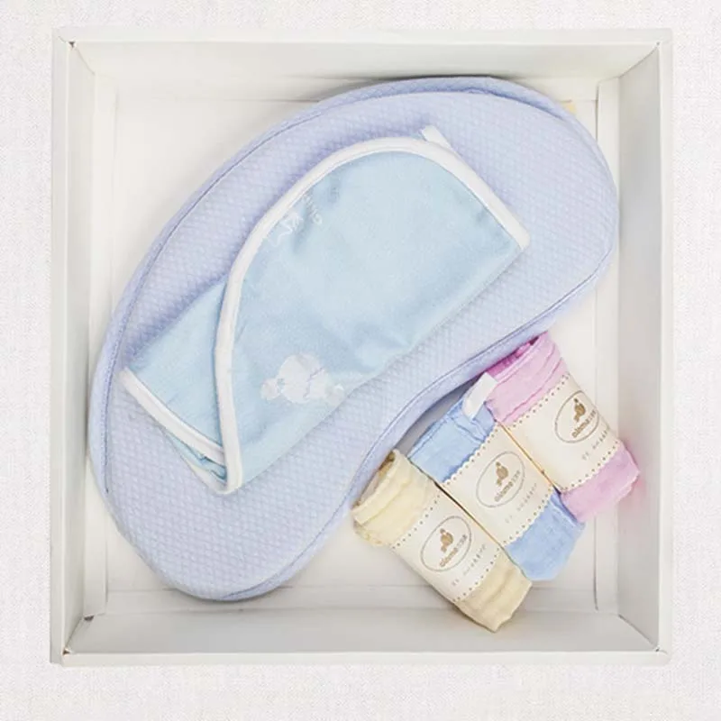 
Baby Cot Pillow Prevent Flat Head Memory Foam Cushion Sleeping Supports pillow for kids 