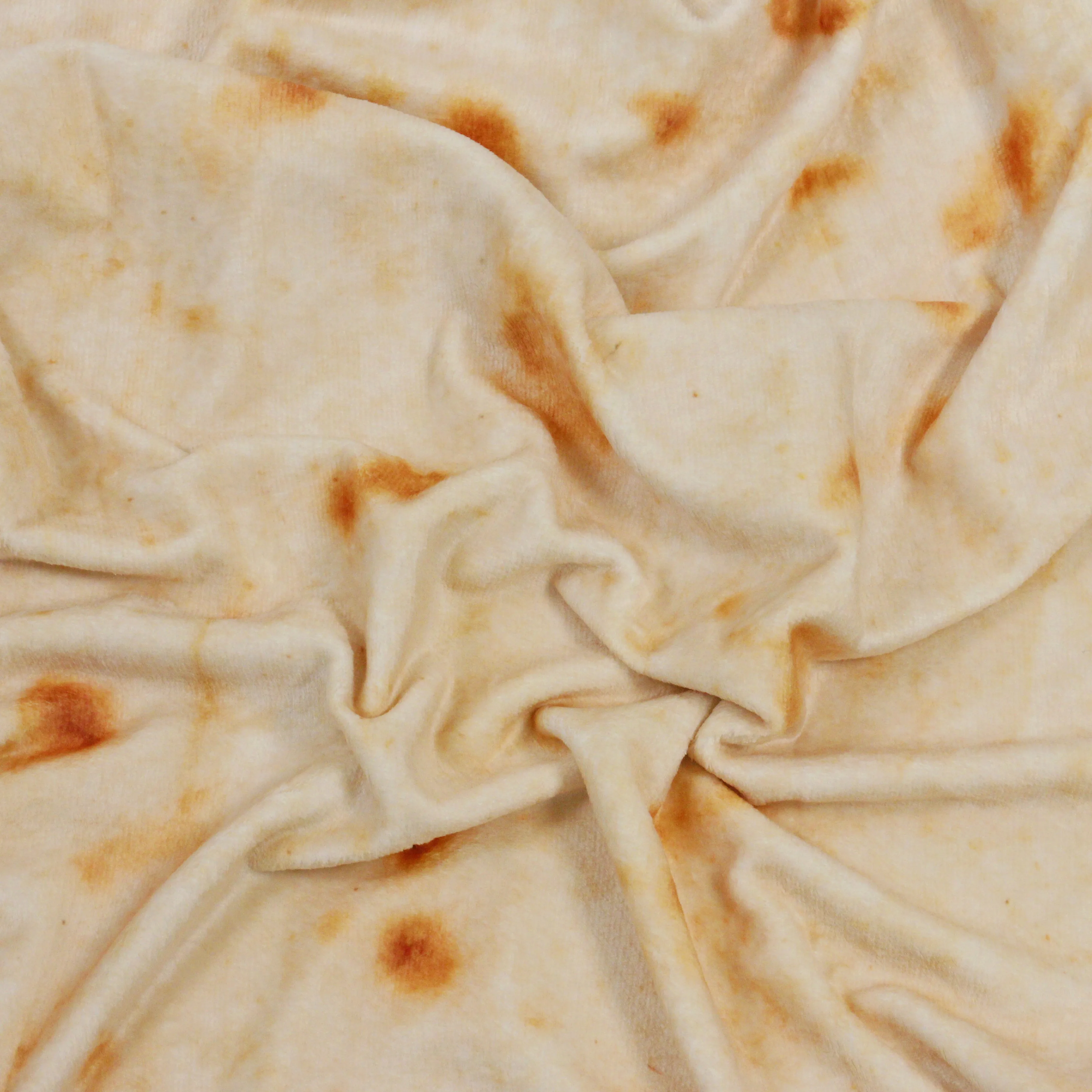 Ultra Soft Fuzzy Cozy Giant Pizza Throw Blankets High Quality Warm Lightweight Big Size Unique Throw Wrap Blanket For Child