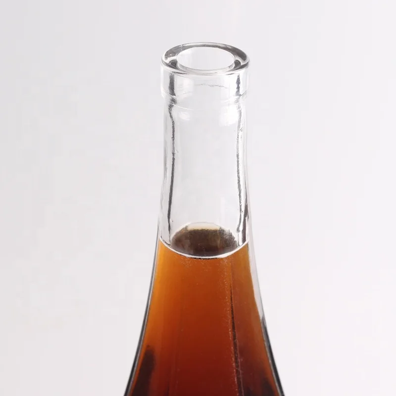 Hot transparent Wholesale empty liquor rum gin spirits vodka 750ml glass tequila bottles with cork