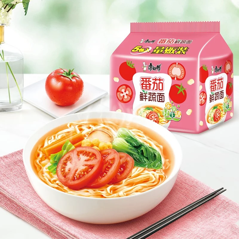 Recommended for vegetarian lovers tomato and vegetable noodles corn and vegetable noodles are healthy and delicious