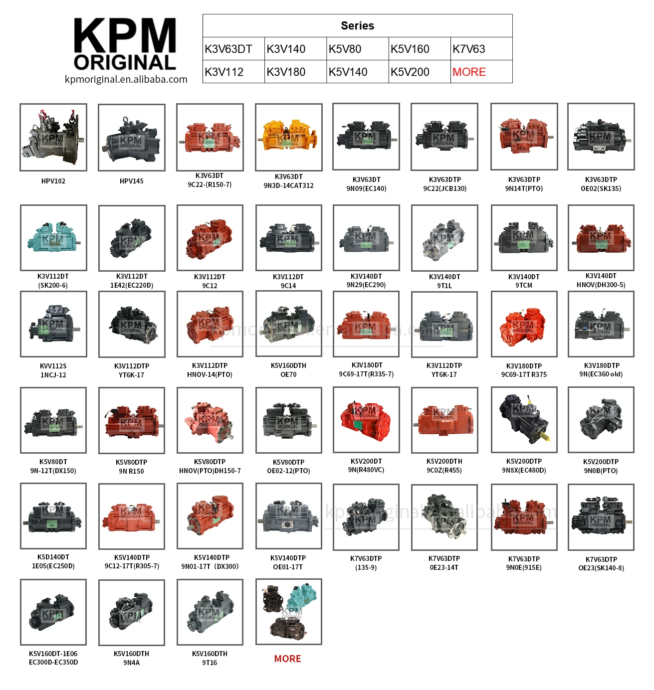 KPM ORIGINAL 210 Rotory Hydraulic Travel Motor Pump MAG18 Excavator Drive Motor for Yanmar 30 Final Drive KAYABA MAG18VP-350F