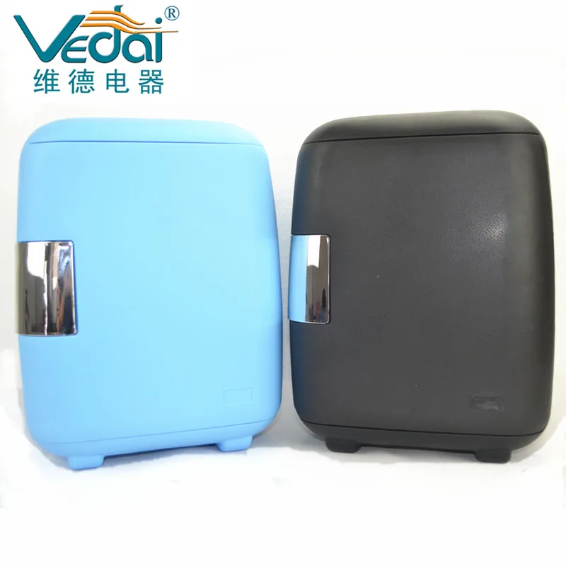 6L refrigerator chiller 12V drink cooler box cold heat fridge Cosmetics refrigerator