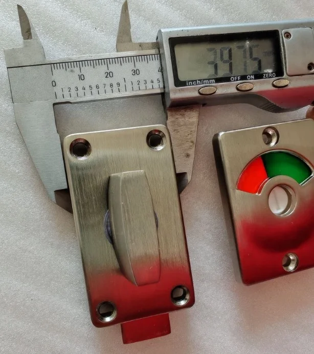 EVERSTRONG P005E  zinc alloy washroom Toilet Cubicle Partition Door  latch Lock  with indicator