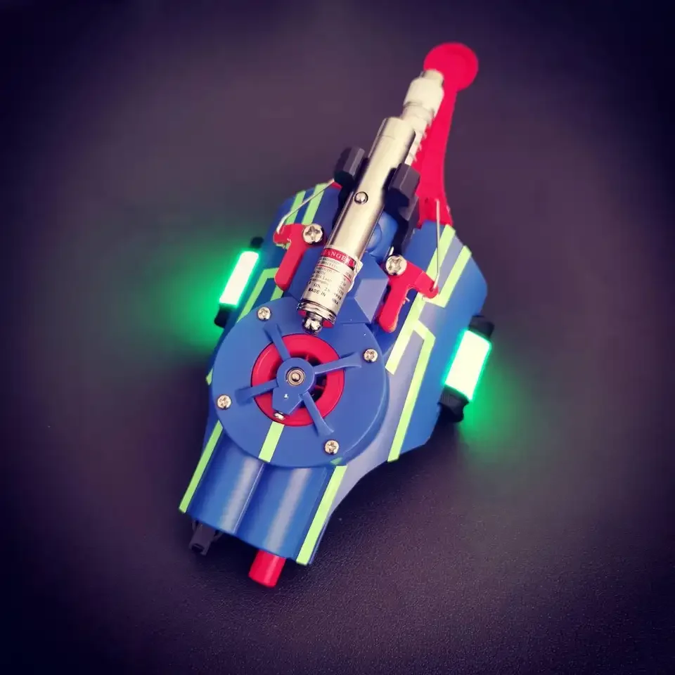 Cosplay Spider Anime Web Shooter Luminous Light Wrist Launcher String Shooters Toy For kids