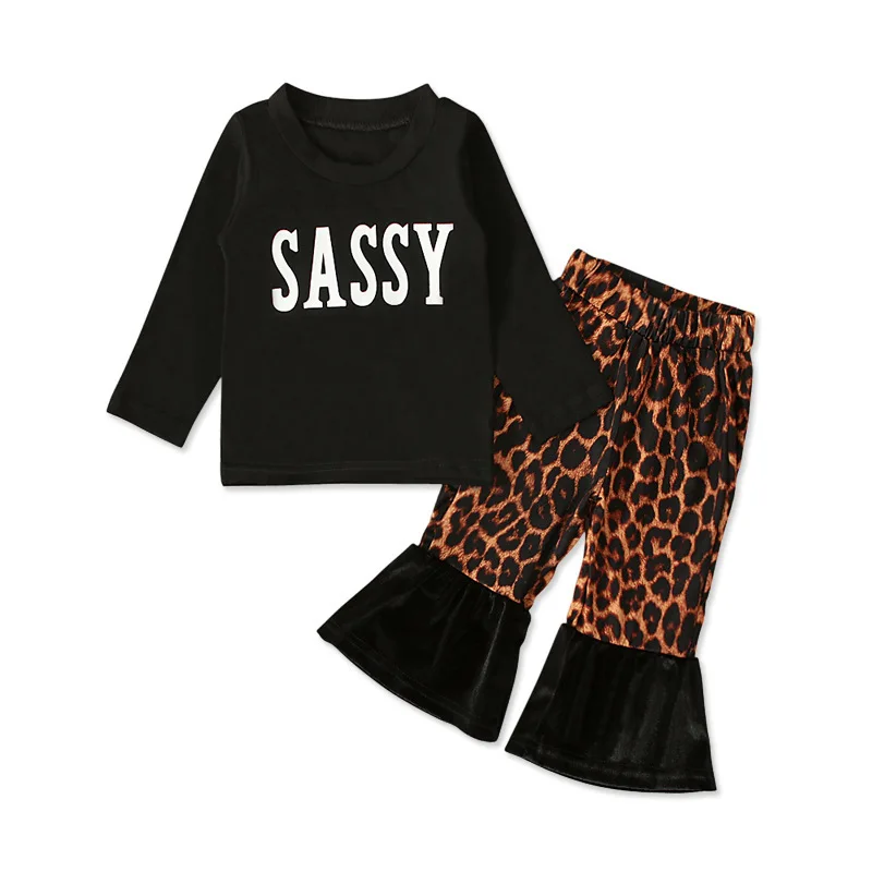 MXCHAN SJH14018 manufactured african clothing kids wholesale leopard print kids pants