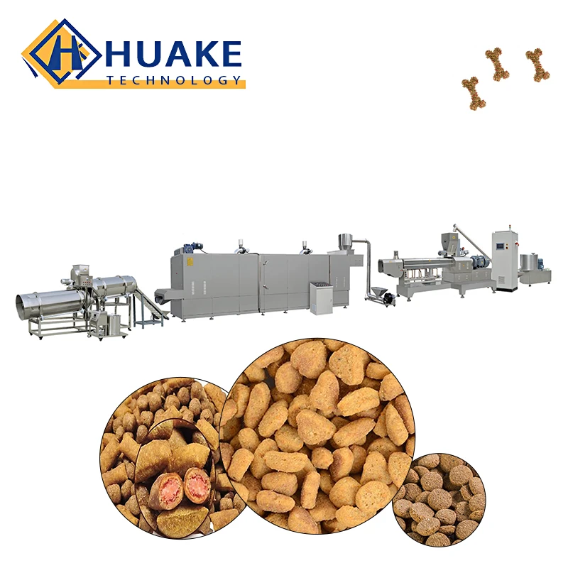 Automatic dry fish food extruder fish feed making machine floating sinking fish feed production processing line