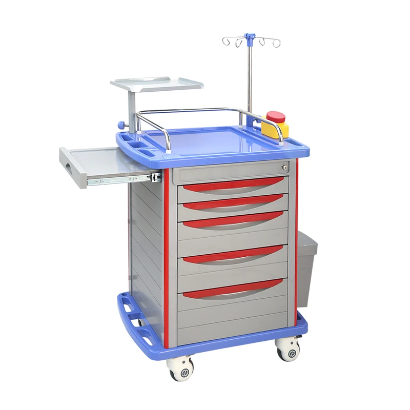 High Quality ABS Ambulance Multi-Function Medical Anesthesia Care Vehicle Modern Design Hospital Furniture