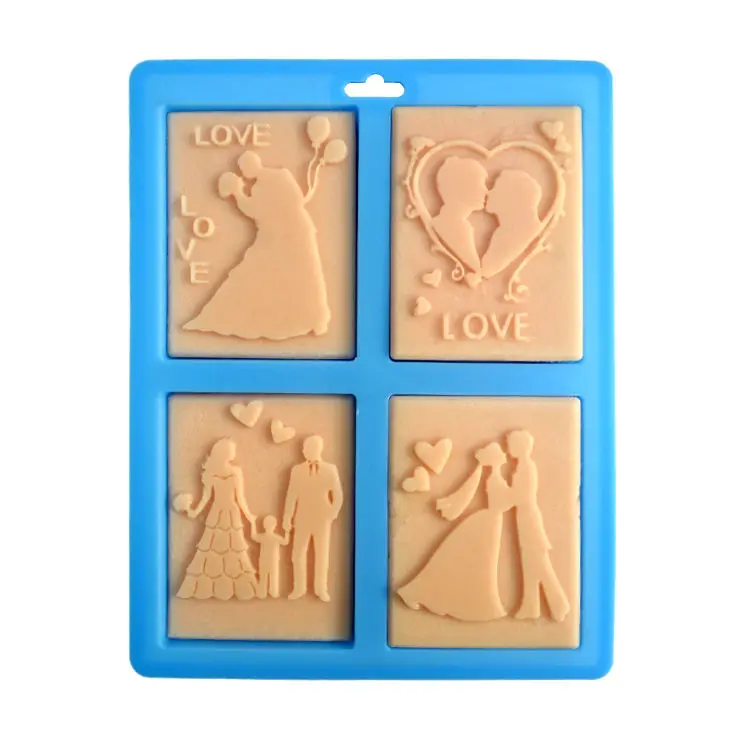 Homesun 3D Silicone Mold Soap Custom Silicone Chess Mold Soap Molds Moule A Savon En Silicone Model For Soap
