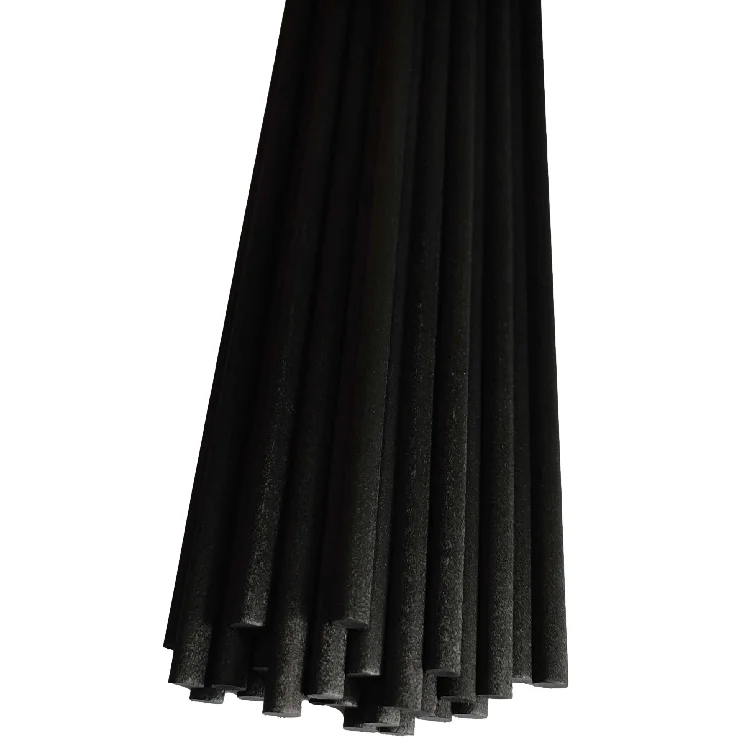 Освежитель воздуха, мягкая черная волоконная палочка для парфюма, заправка масла, тростник, диффузор, волоконная палочка