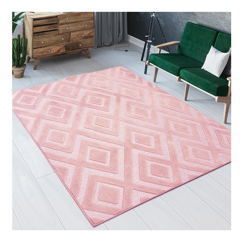 Grey Colour Carpet 3d Home Area Rugs For Living Room Microfiber Shaggy Carpet 3d Rug