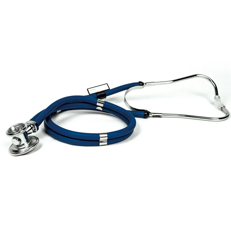 Customized Medical Double-sided Double Tube Stethoscope For Hospital Use Clinic Home Household Medical Supplies And Equipment