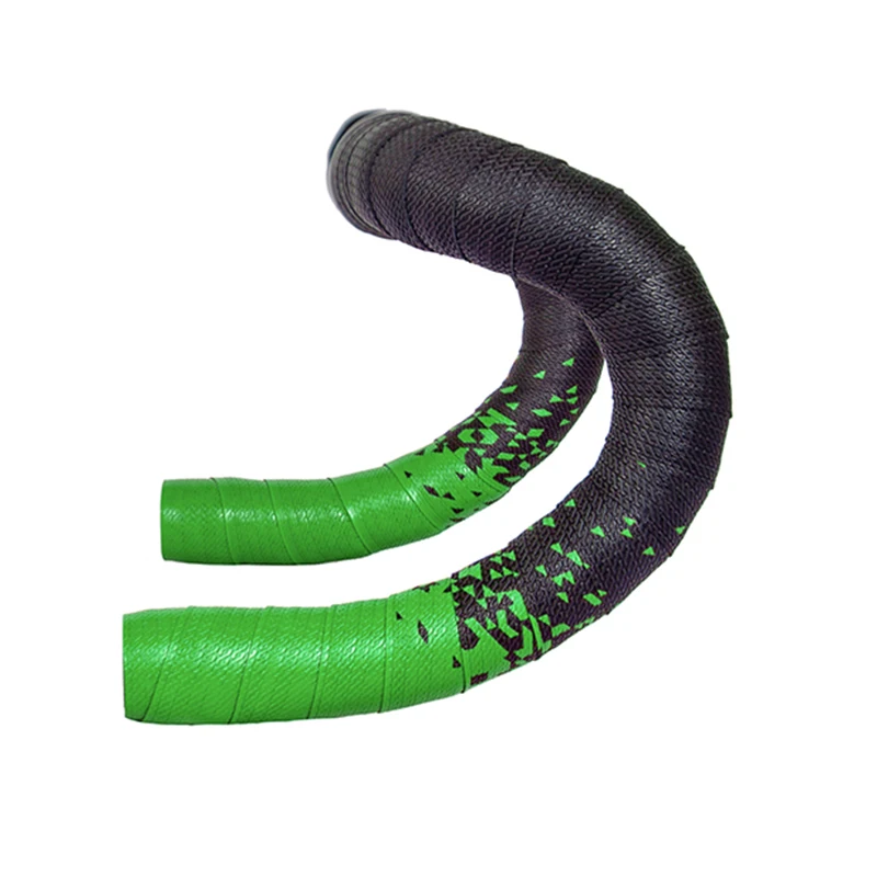 Road Bike Accessories Leather PU+EVA Racing Bicycle Handlebar Tape Road Bicycle Road Bike Bar Tape with Plugs